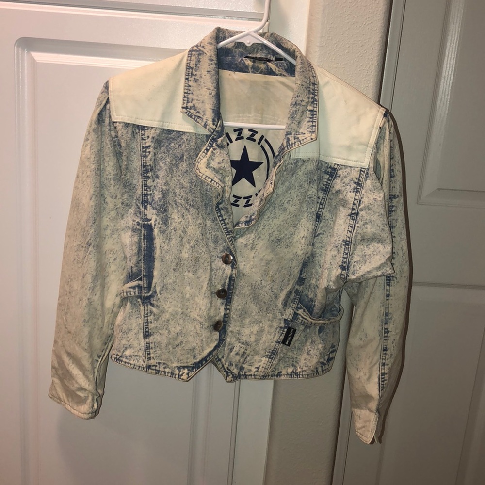 90s  style jean jacket